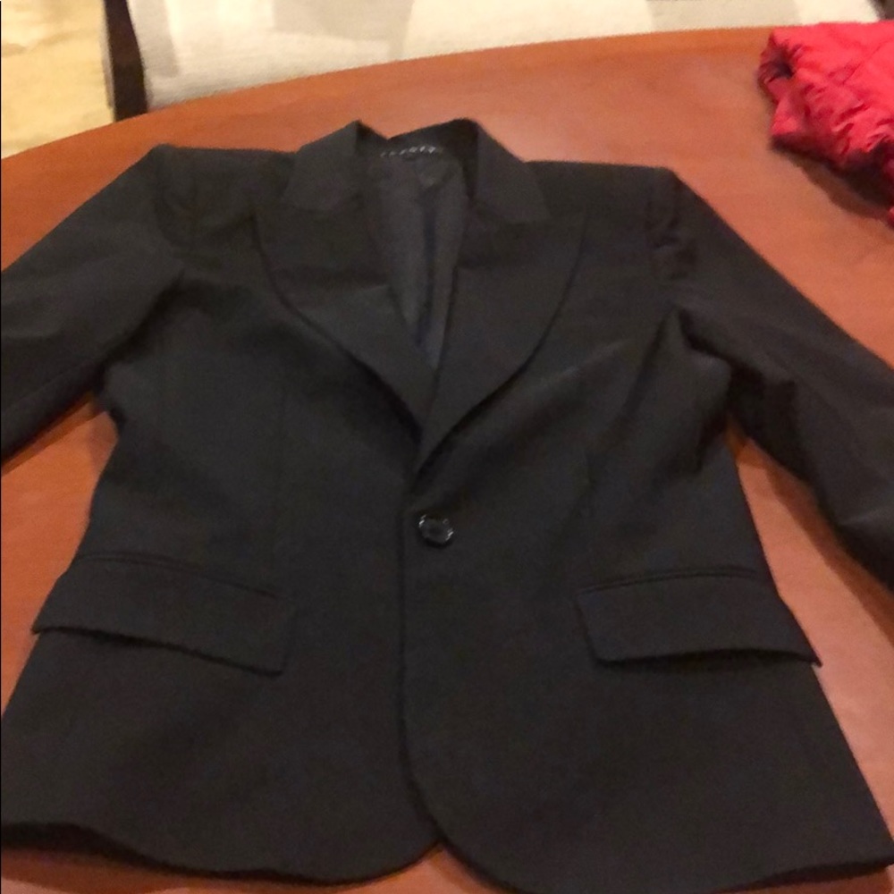 Theory black blazer